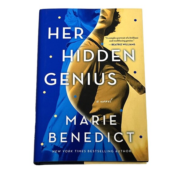 Her Hidden Genius by Marie Benedict Hardcover Historical Fiction Women in STEM - Picture 1 of 5